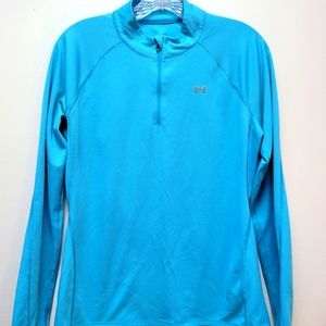 UNDER ARMOUR | LT BLUE ATHLETIC TOP, SZ M